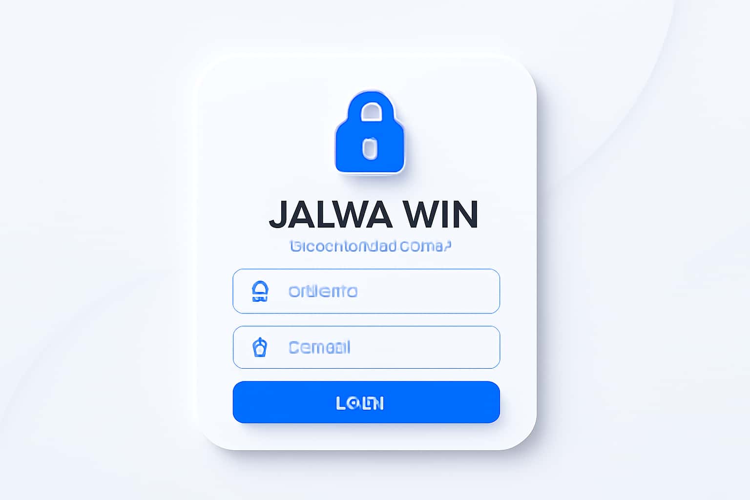 Jalwa Win Login - Secure Access Interface