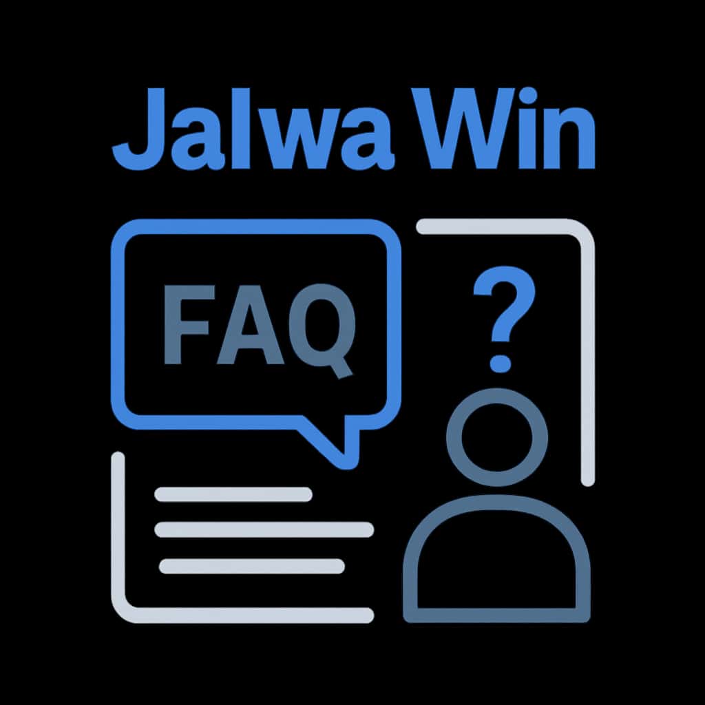 Illustration explaining installation steps for Jalwa Win.
