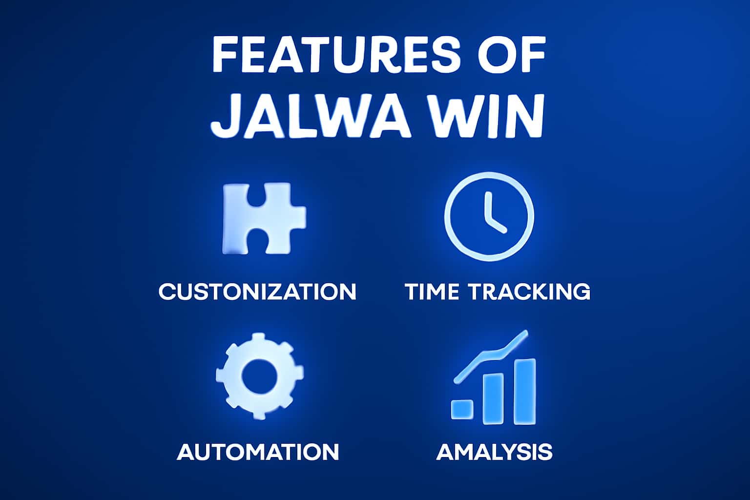 An informative representation of the Jalwa Win app features.