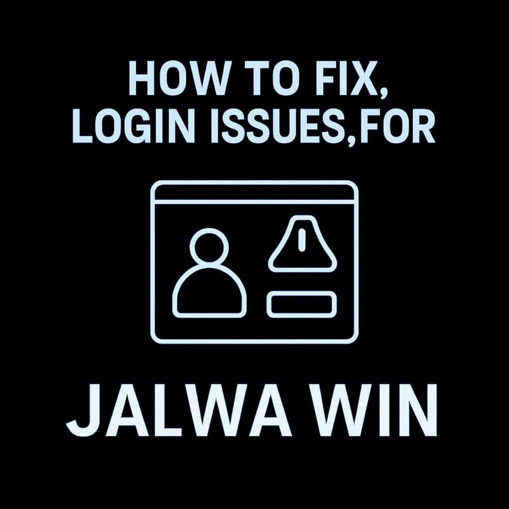 Minimalist icon for Jalwa Win login support.