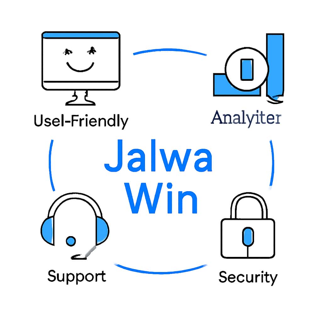 Diagram explaining features of Jalwa Win.