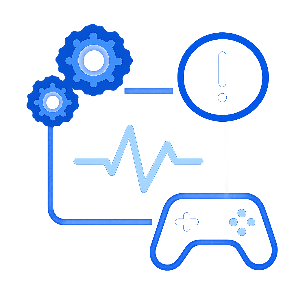 An icon representing Connect Jalwa Win Apps in a professional and minimal style.